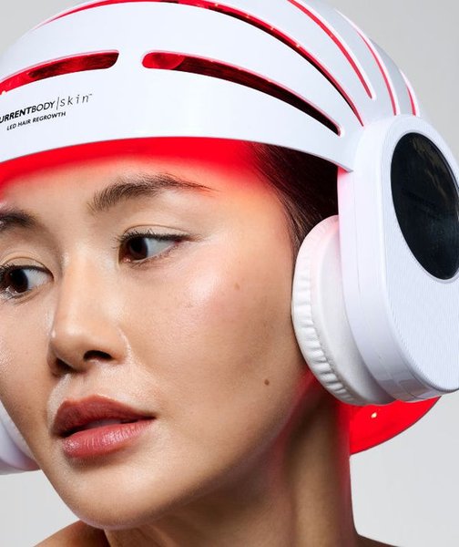 CurrentBody Skin LED Hair Growth Helmet - Handheld Red Light Therapy Devices product photo, currently $649.99
